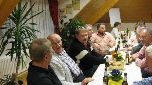 Helferfest 2010 – Gespräche an der Festtafel